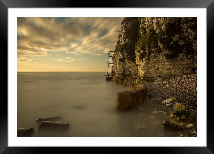  dawn at Freshwater Framed Mounted Print by David Oxtaby  ARPS