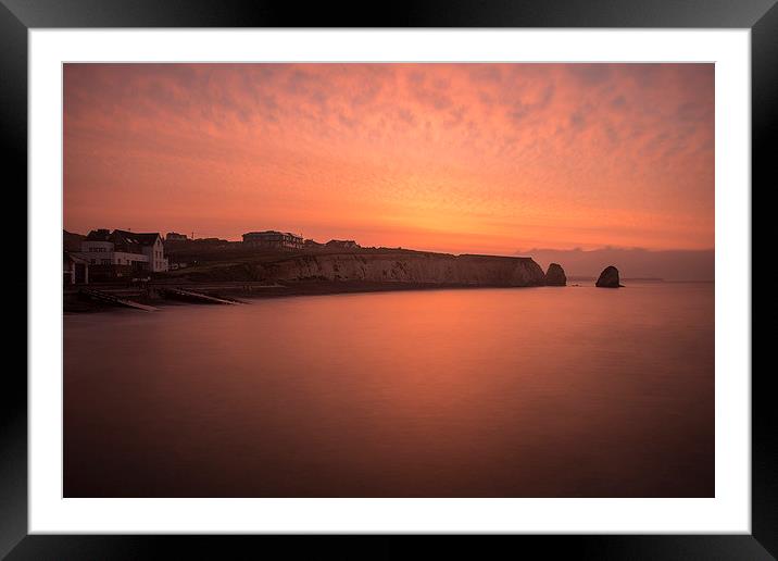  Red sky in the morning Framed Mounted Print by David Oxtaby  ARPS