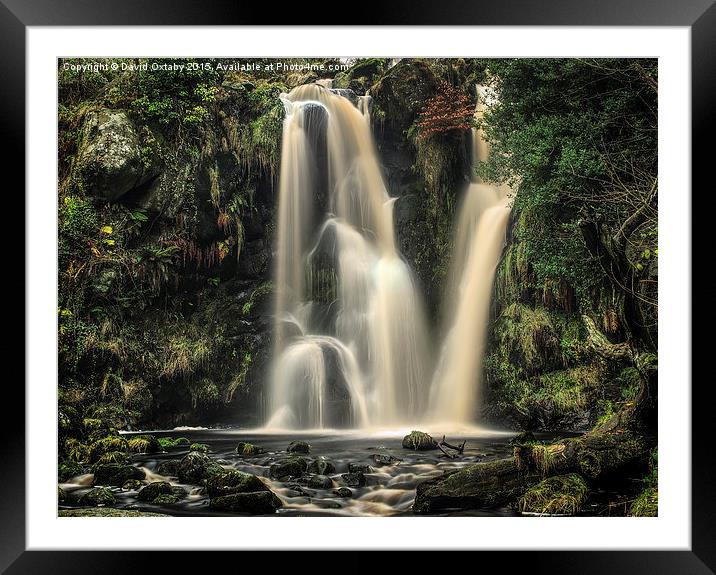 Valley of Desolation Waterfall Framed Mounted Print by David Oxtaby  ARPS