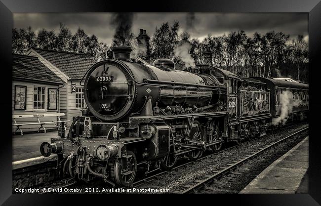 62005 at grosmont station Framed Print by David Oxtaby  ARPS