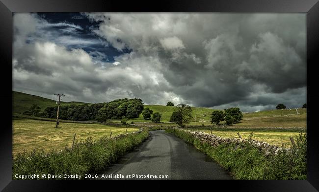 Heading to Kettlewell Framed Print by David Oxtaby  ARPS
