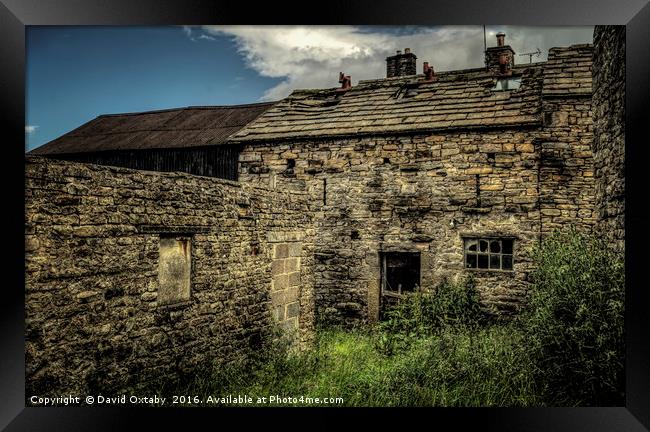 Old farm buildings Framed Print by David Oxtaby  ARPS