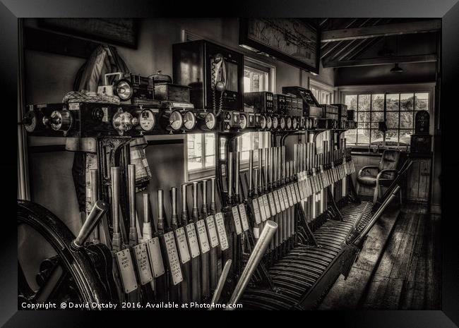 Waiting for the next train Framed Print by David Oxtaby  ARPS