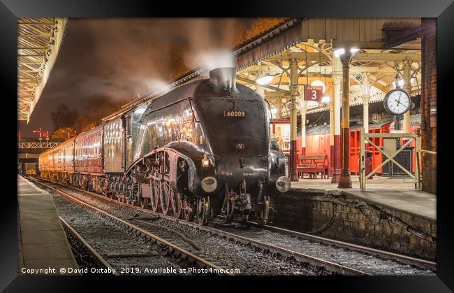 Union of South Africa 60009 at Bury Bolton Street Framed Print by David Oxtaby  ARPS