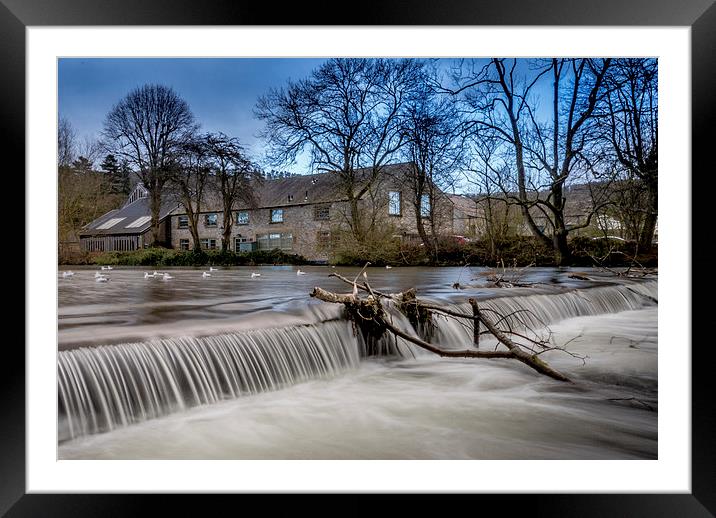  The weir  Framed Mounted Print by stephen king