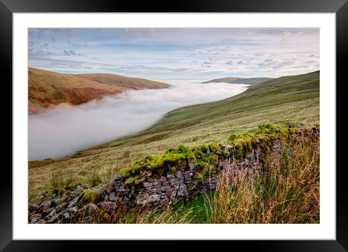 Devil's Elbow, Brecon Beacons, Wales Framed Mounted Print by Jonathan Smith