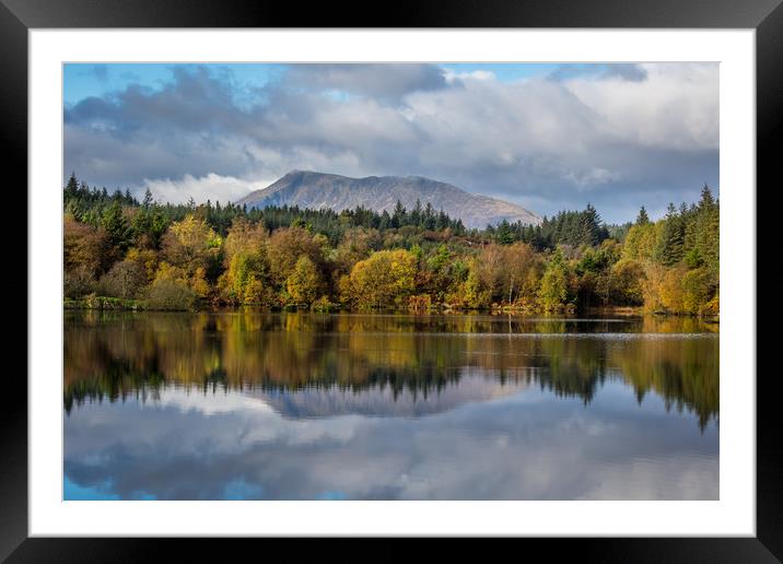 Llyn Elsi Betws-y-Coed North Wales Framed Mounted Print by Jonathan Smith
