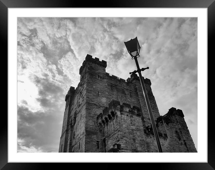  Castle Keep Framed Mounted Print by Alexander Perry