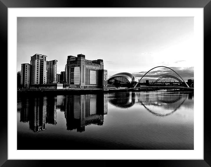 Baltic Reflections Framed Mounted Print by Alexander Perry