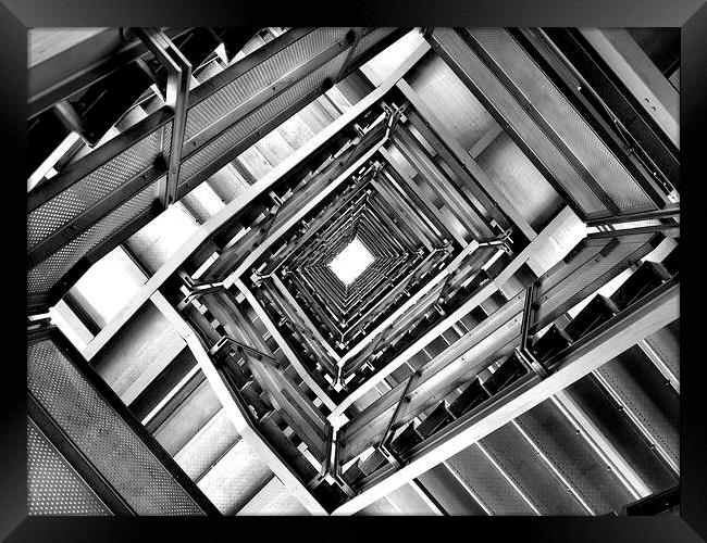  Baltic Stairs Framed Print by Alexander Perry