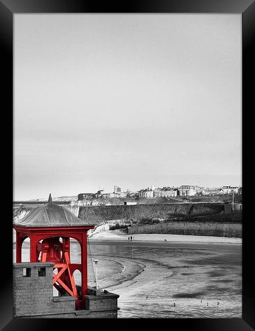  Cullercoats Bay Framed Print by Alexander Perry