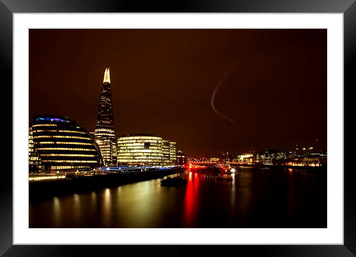City of Lights Framed Mounted Print by Squawk Photography