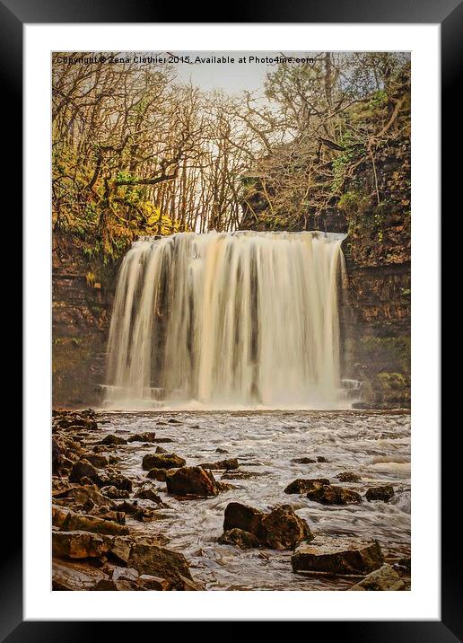  Waterfall HD Framed Mounted Print by Zena Clothier