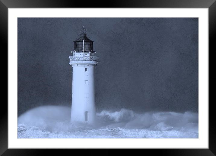  The Lighthouse Framed Mounted Print by Colin Askew