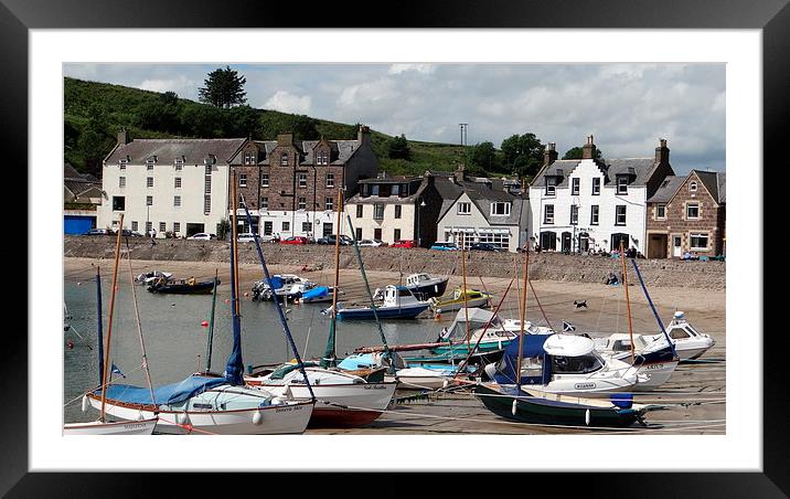  Stonehaven Framed Mounted Print by ian jackson