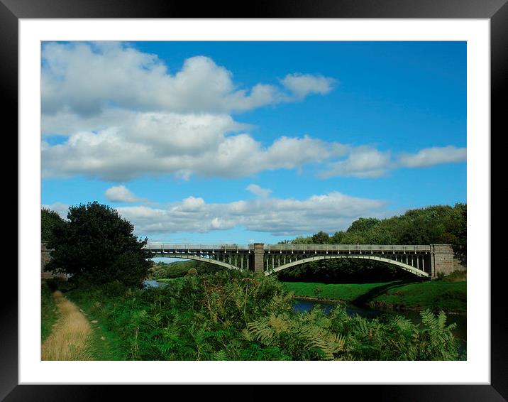  Drumoak Bridge in Aberdeenshire Framed Mounted Print by ian jackson