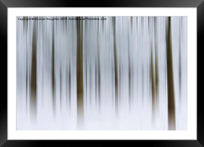  Winter Wood Framed Mounted Print by Michael Houghton