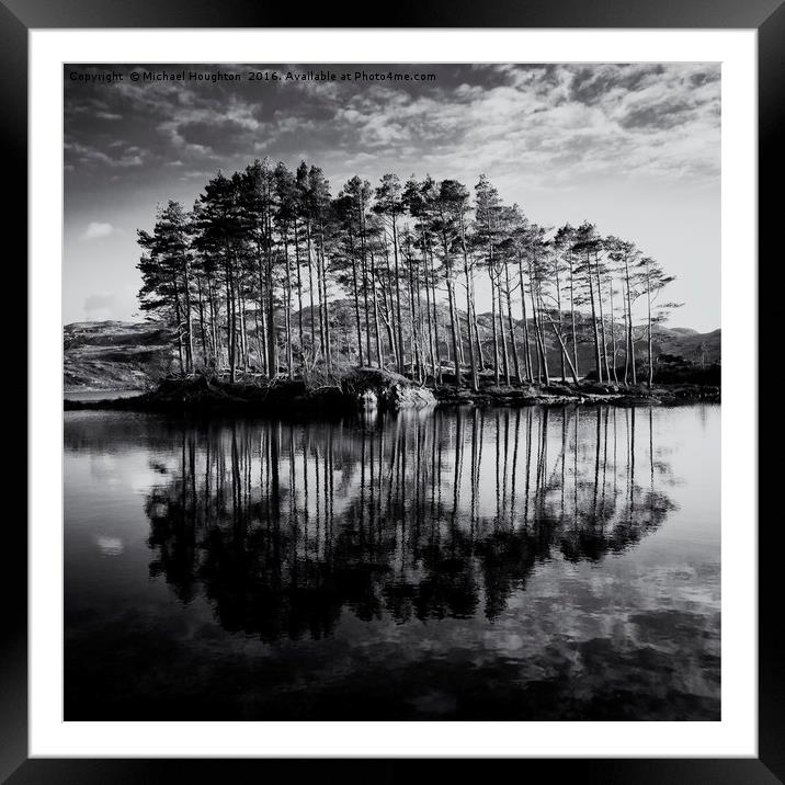On an Island Framed Mounted Print by Michael Houghton