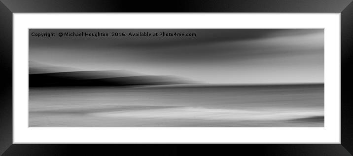 Monochrome Dreams Framed Mounted Print by Michael Houghton