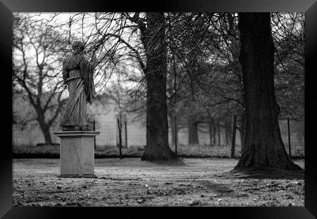  Statue Framed Print by Andy McDonald