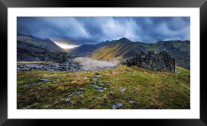 Welsh Gods Framed Mounted Print by Andy Evans