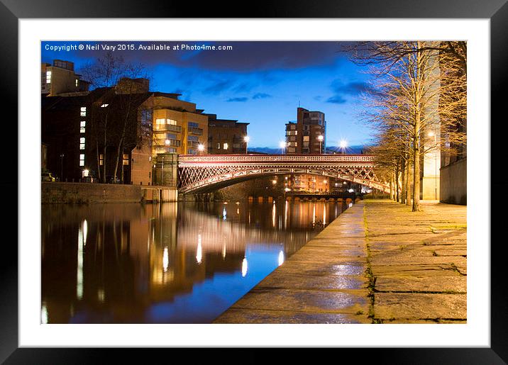 Riverside at Dawn Framed Mounted Print by Neil Vary