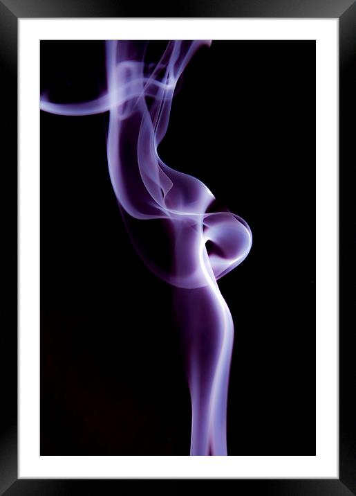  Velvet Smoke #1 Framed Mounted Print by Mark Denham