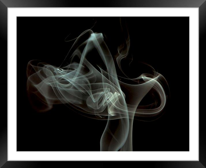  Velvet Smoke #2 Framed Mounted Print by Mark Denham