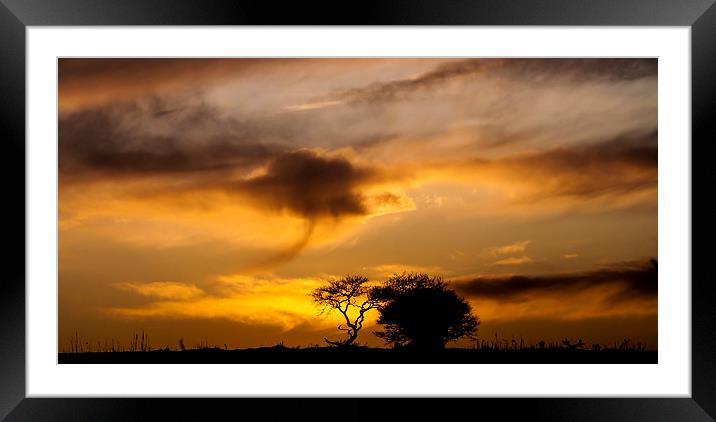  Two's Company, Three's a Cloud Framed Mounted Print by Mark Denham