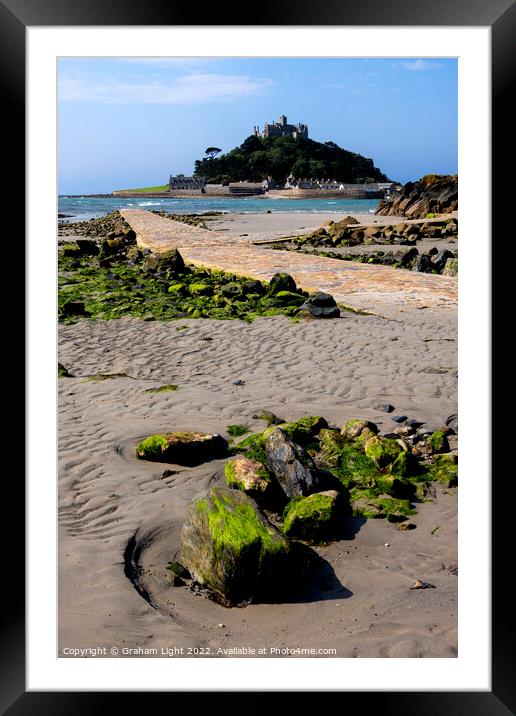 St Michael's Mount, Cornwall Framed Mounted Print by Graham Light