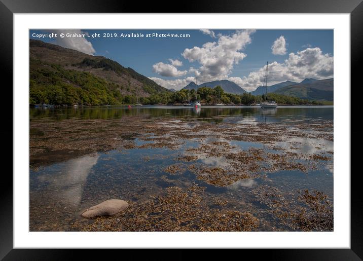 Loch Leven, Ballachulish, Scotland Framed Mounted Print by Graham Light