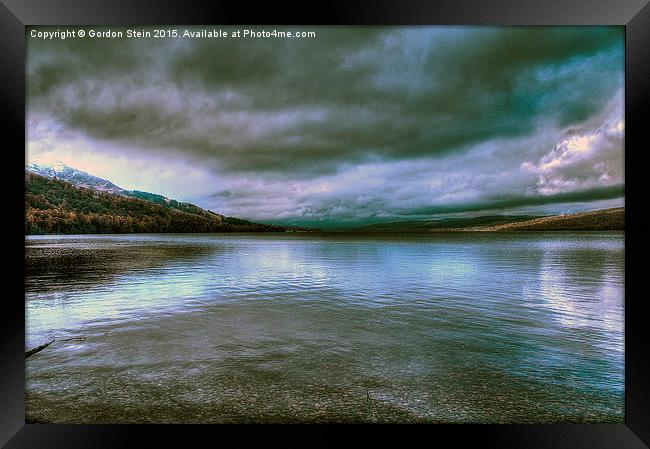  Peace on Rannoch Framed Print by Gordon Stein