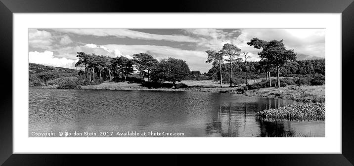 Knapping in Summer Framed Mounted Print by Gordon Stein