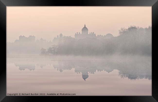 Castle Howard Dawn Framed Print by Richard Burdon