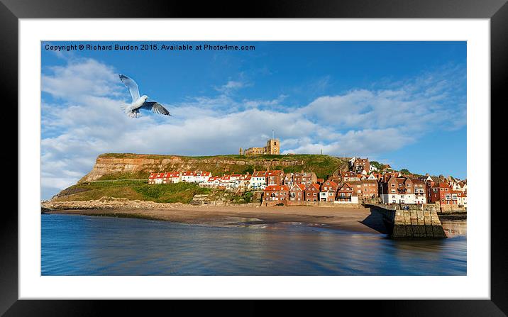 The Essence Of Whitby Framed Mounted Print by Richard Burdon
