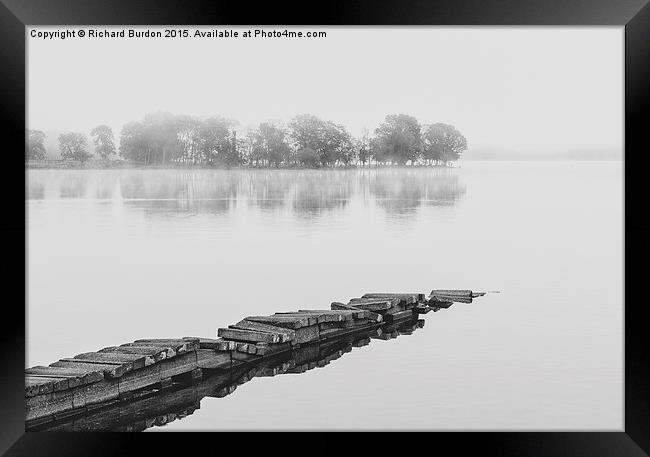 Vanishing Point Framed Print by Richard Burdon