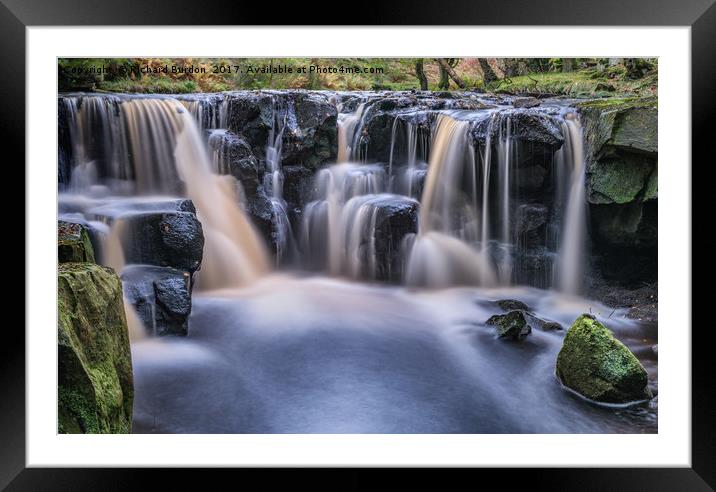 Nelly Ayre Foss in Autumn Framed Mounted Print by Richard Burdon