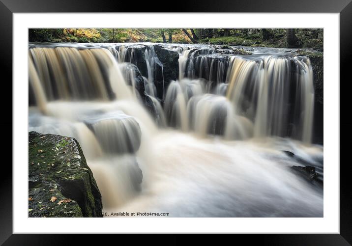 Raging Waters at Nelly Ayre Foss Framed Mounted Print by Richard Burdon