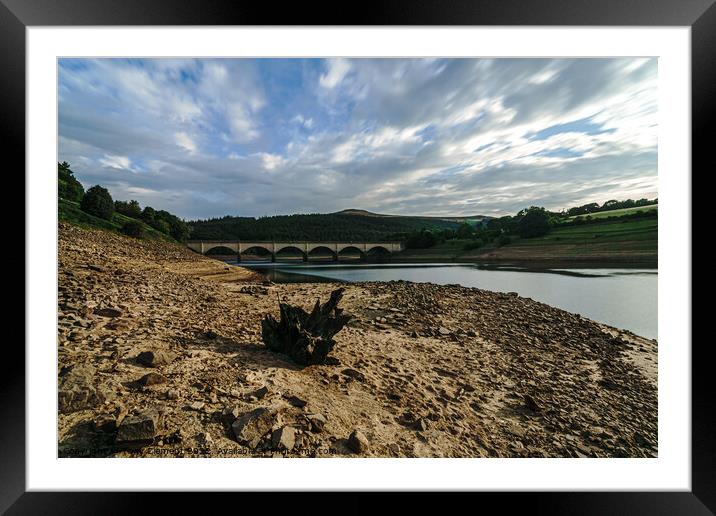 Ladybower Reservoir  Framed Mounted Print by Tony Clement