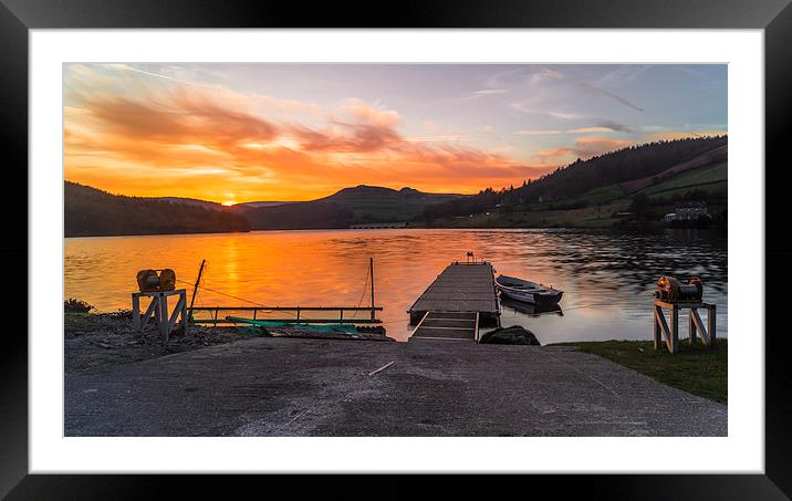  Ladybower Framed Mounted Print by Tony Clement