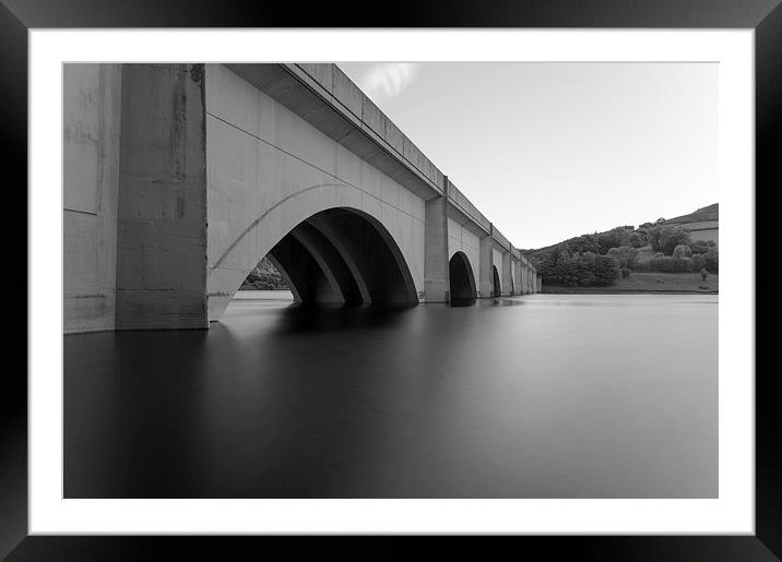  Ashopton Viaduct Framed Mounted Print by Tony Clement