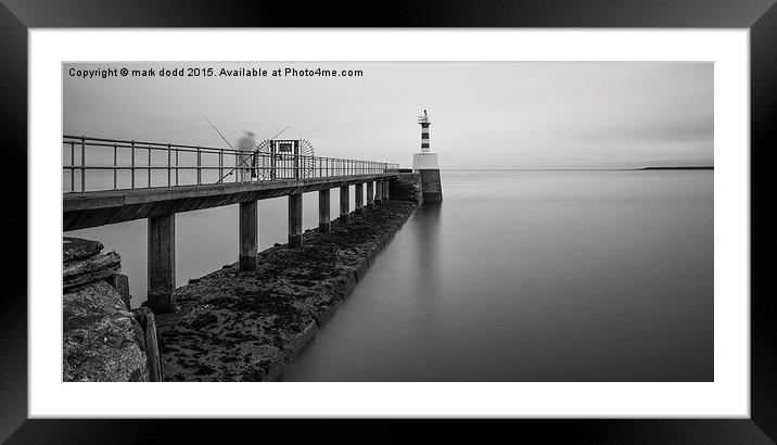  Amble Ghost Framed Mounted Print by mark dodd
