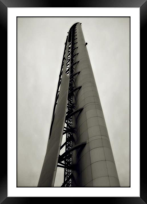 Glasgow Tower Framed Mounted Print by Reg Atkinson