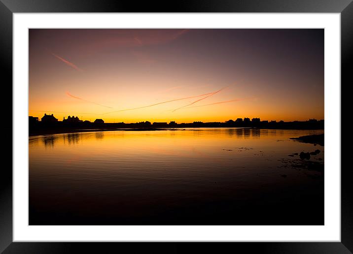 Sunrise Framed Mounted Print by Gail Johnson