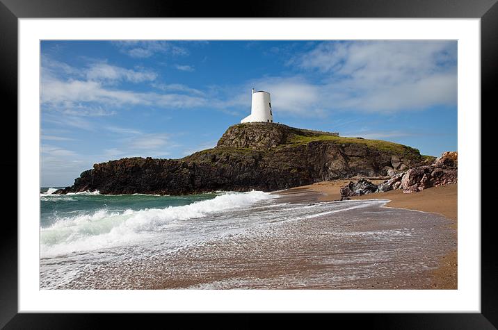 Llandwyn Island Framed Mounted Print by Gail Johnson