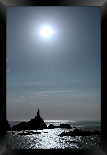 Corbiere Lighthouse Framed Print by Gail Johnson