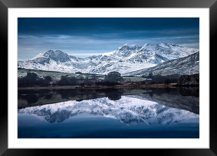 Views around Snowdonia Framed Mounted Print by Gail Johnson