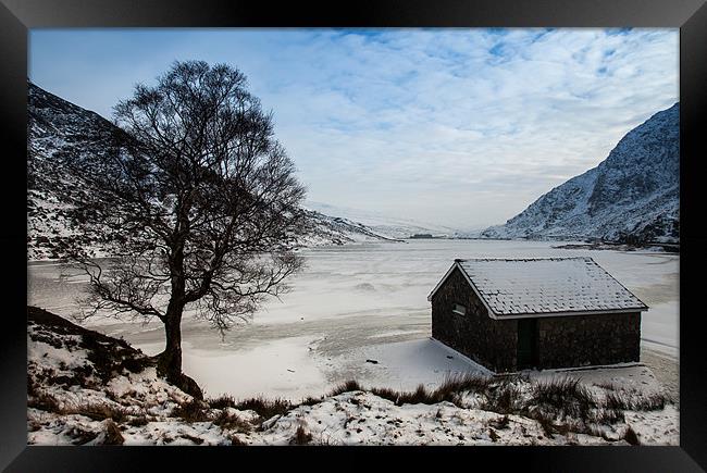 Ogwen Lake Framed Print by Gail Johnson