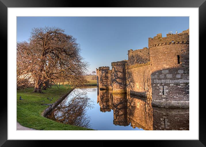 Beaumaris Framed Mounted Print by Gail Johnson