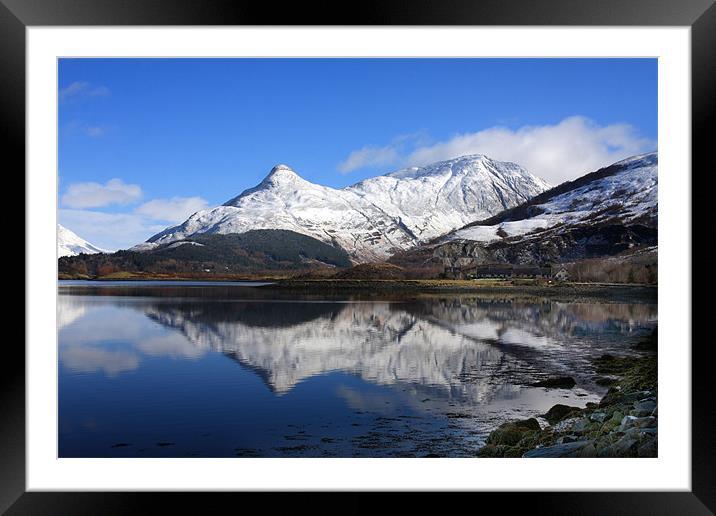 The Paput of Glencoe Framed Mounted Print by Gail Johnson